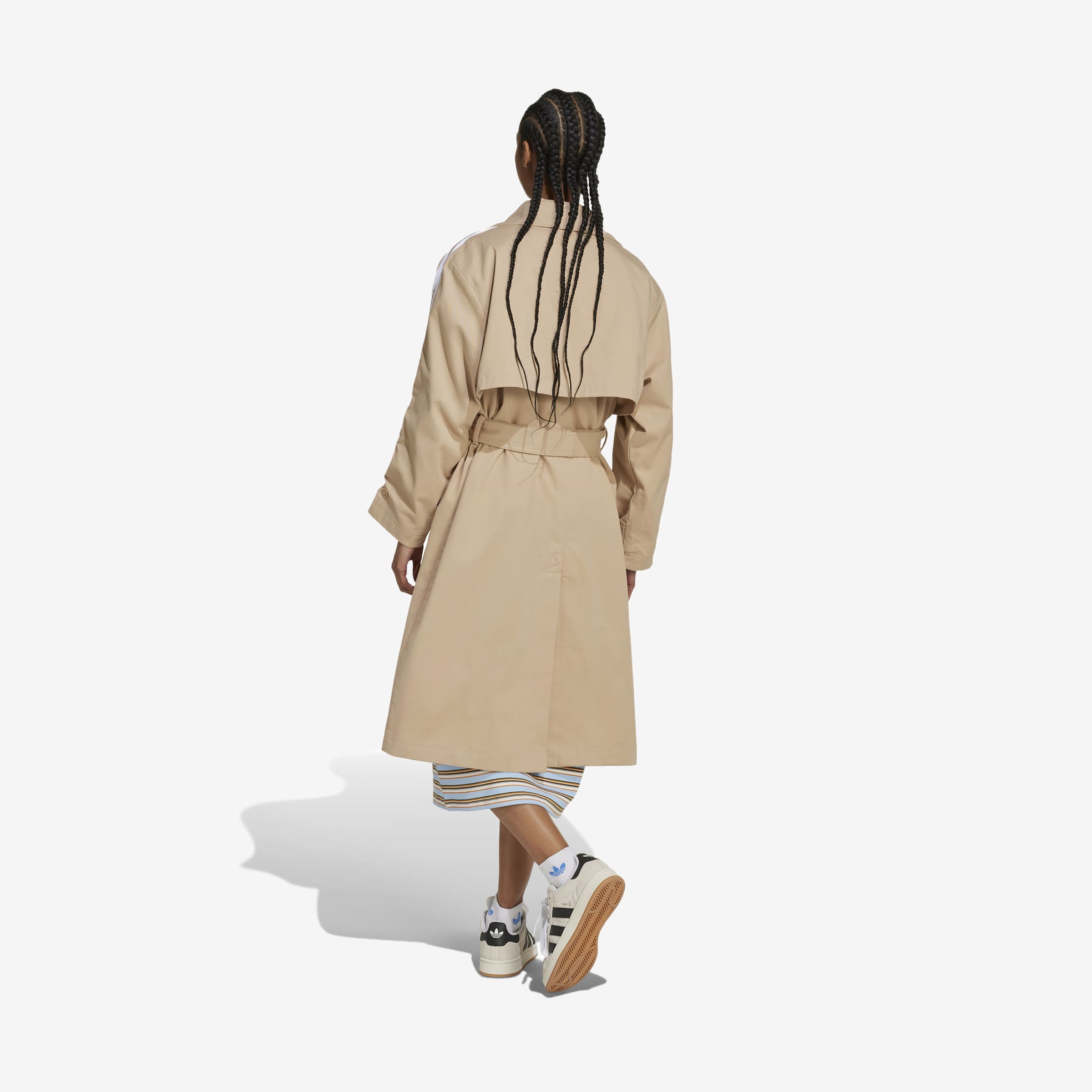 Women's adidas Twill Trench Coat